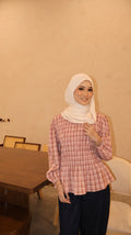 Ivy Plaid Top - Rosie