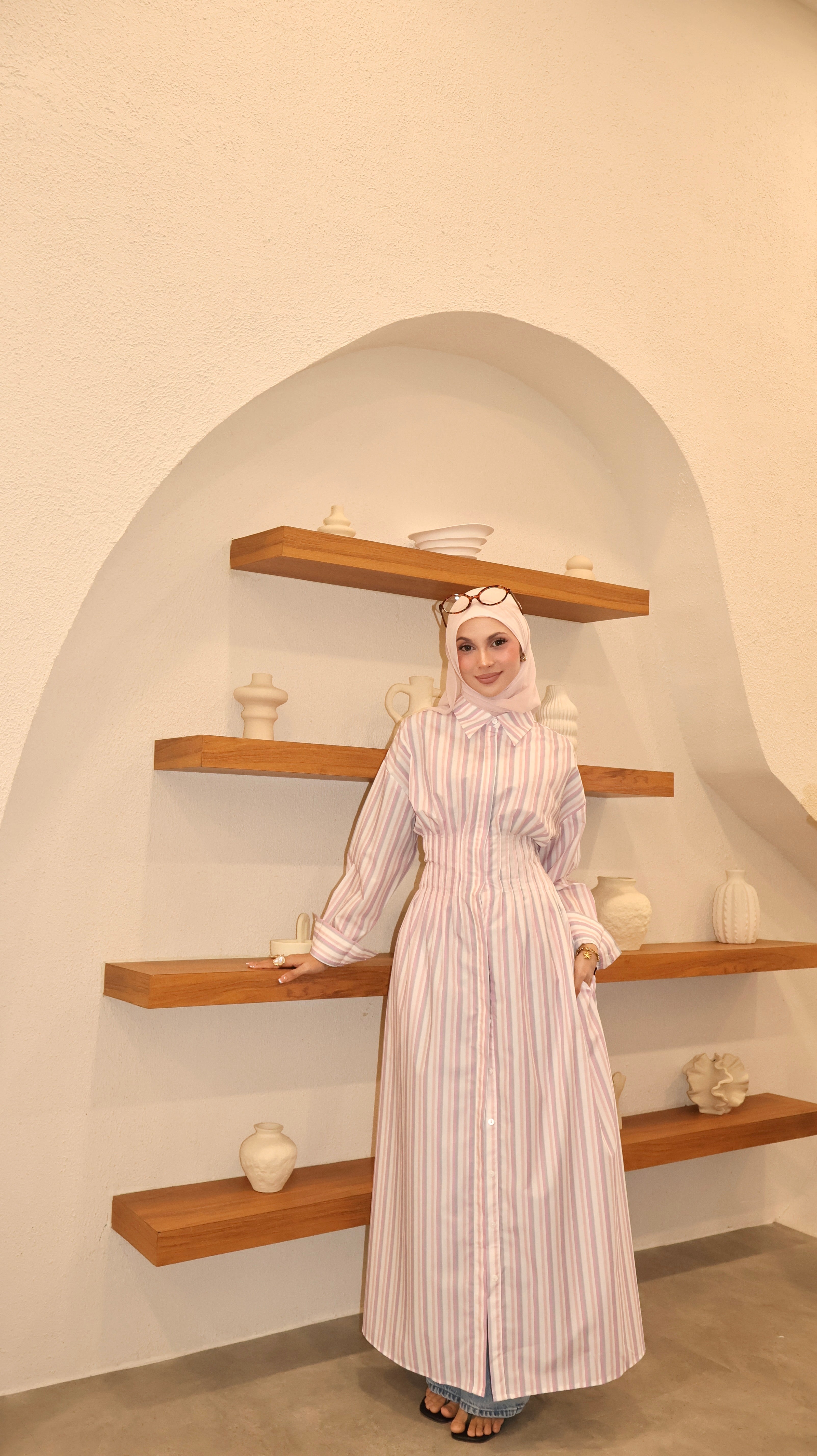 Mei Dress in Lavender Lace