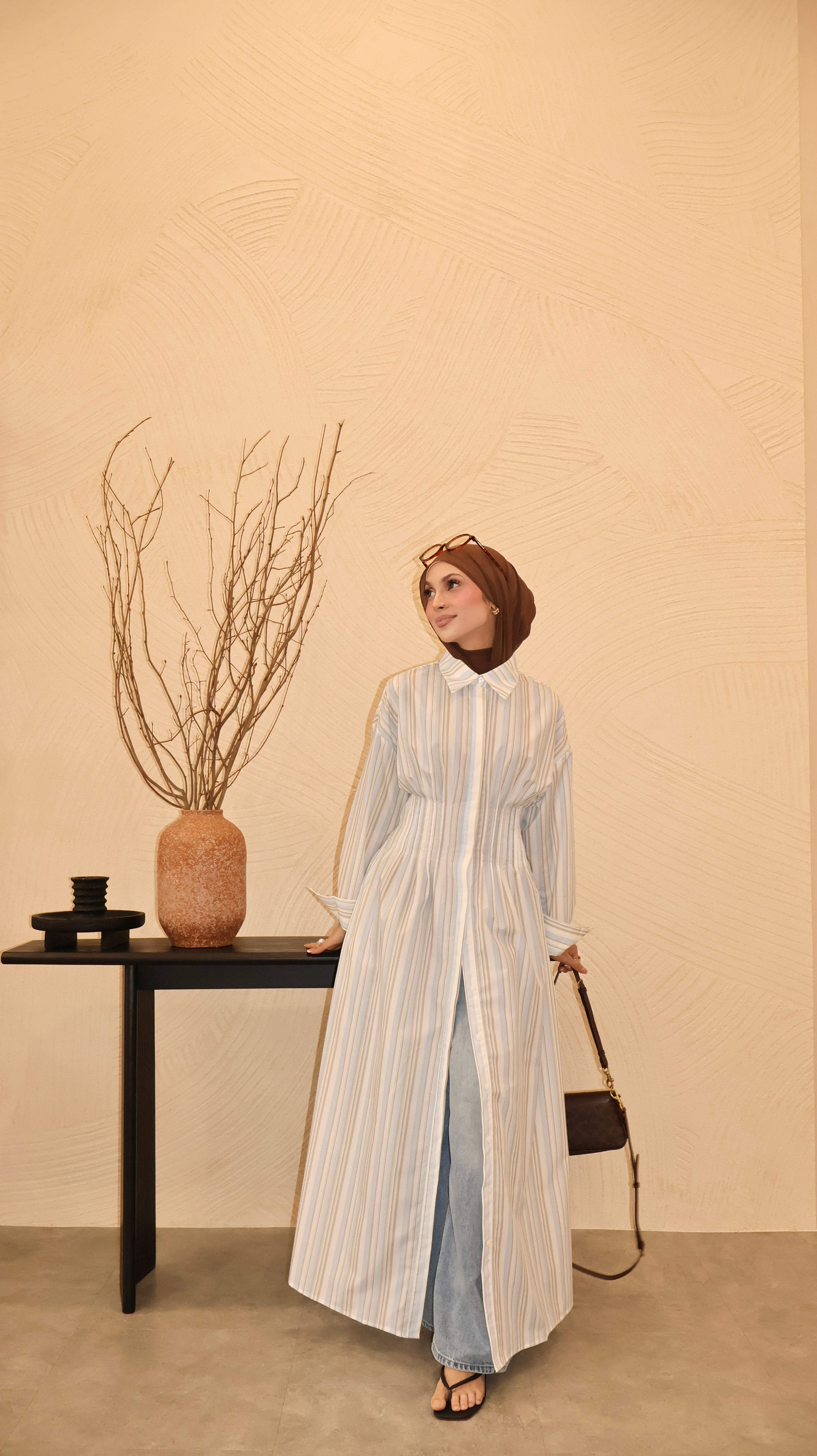 Mei Dress in Whimsy Blue