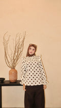Polka Dot Top - Chocolate Chip